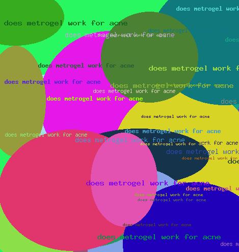 Does metrogel work for acne