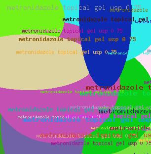 METRONIDCAZOLE TOPICAL GEL USP 0 75